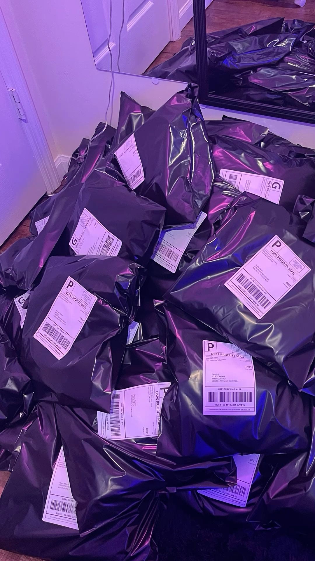 Customer result screenshot