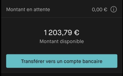 Customer result screenshot
